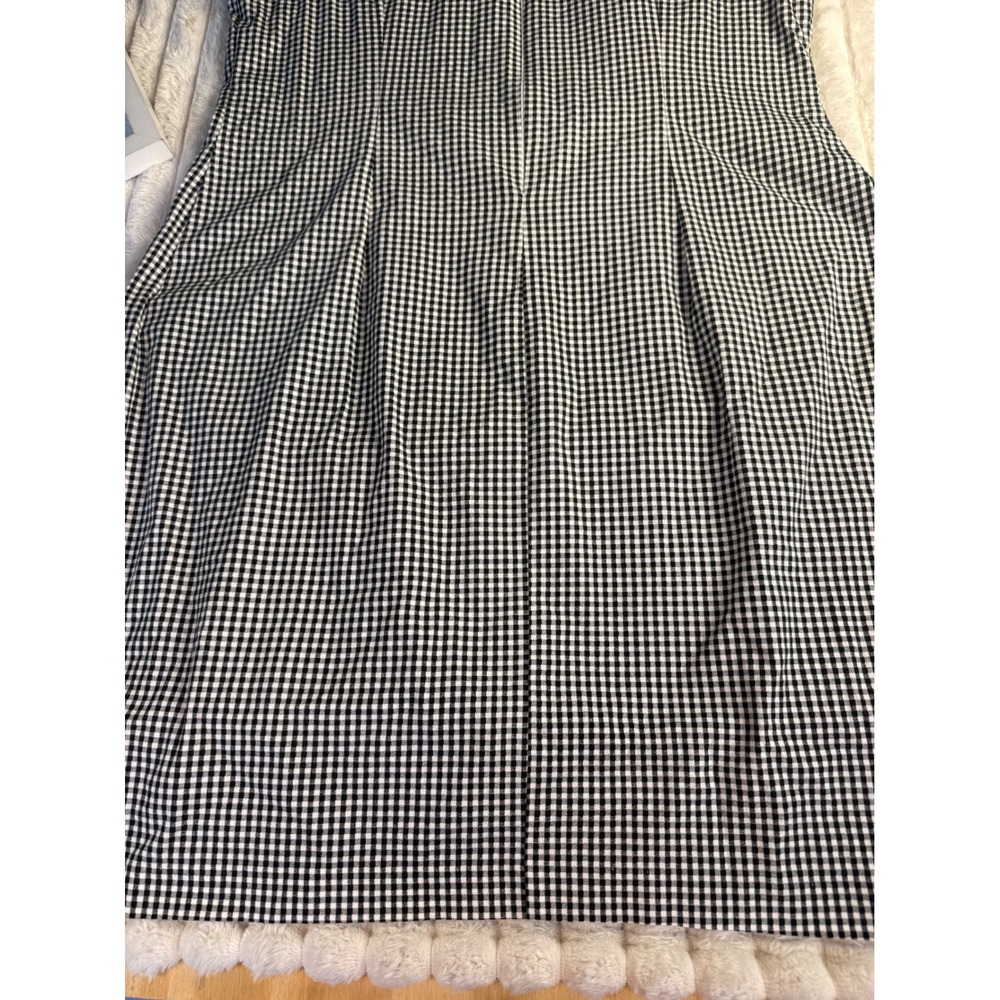 Vtg. Rabbit Designs Womens Black White Gingham Sheath Dress 16M Made in USA - Picture 11 of 12